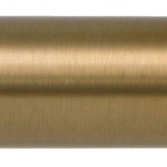 Curtain Rod 28-48" Warm Gold Drapery Window Rod - Picture 2 of 6